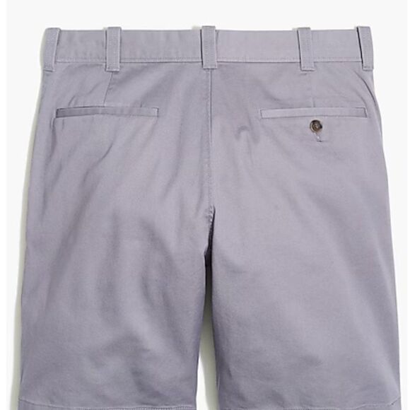 J. Crew Factory H5020 9" flex chino short NWT in slate gray - Picture 3 of 12